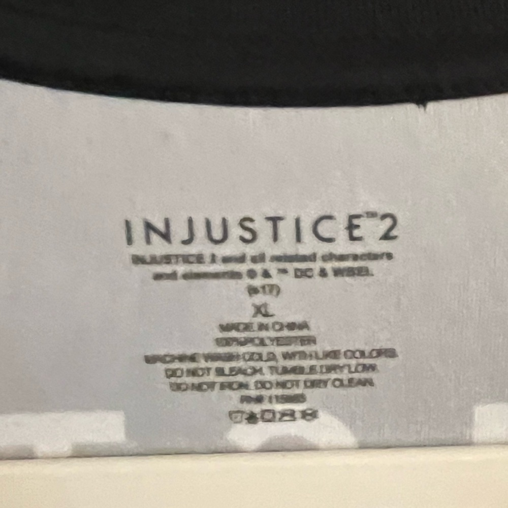 WB Games DC Comics Injustice 2 Men's XL T-Shirt M - Picture 3 of 5